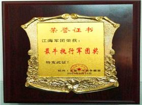 江海軍團(tuán)最牛執(zhí)行軍團(tuán)獎(jiǎng)