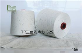 TR三色彩點紗32S