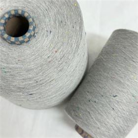 麻灰彩點(diǎn)紗