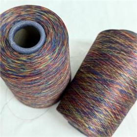 段染紗長(zhǎng)絲深紅黃藍(lán)