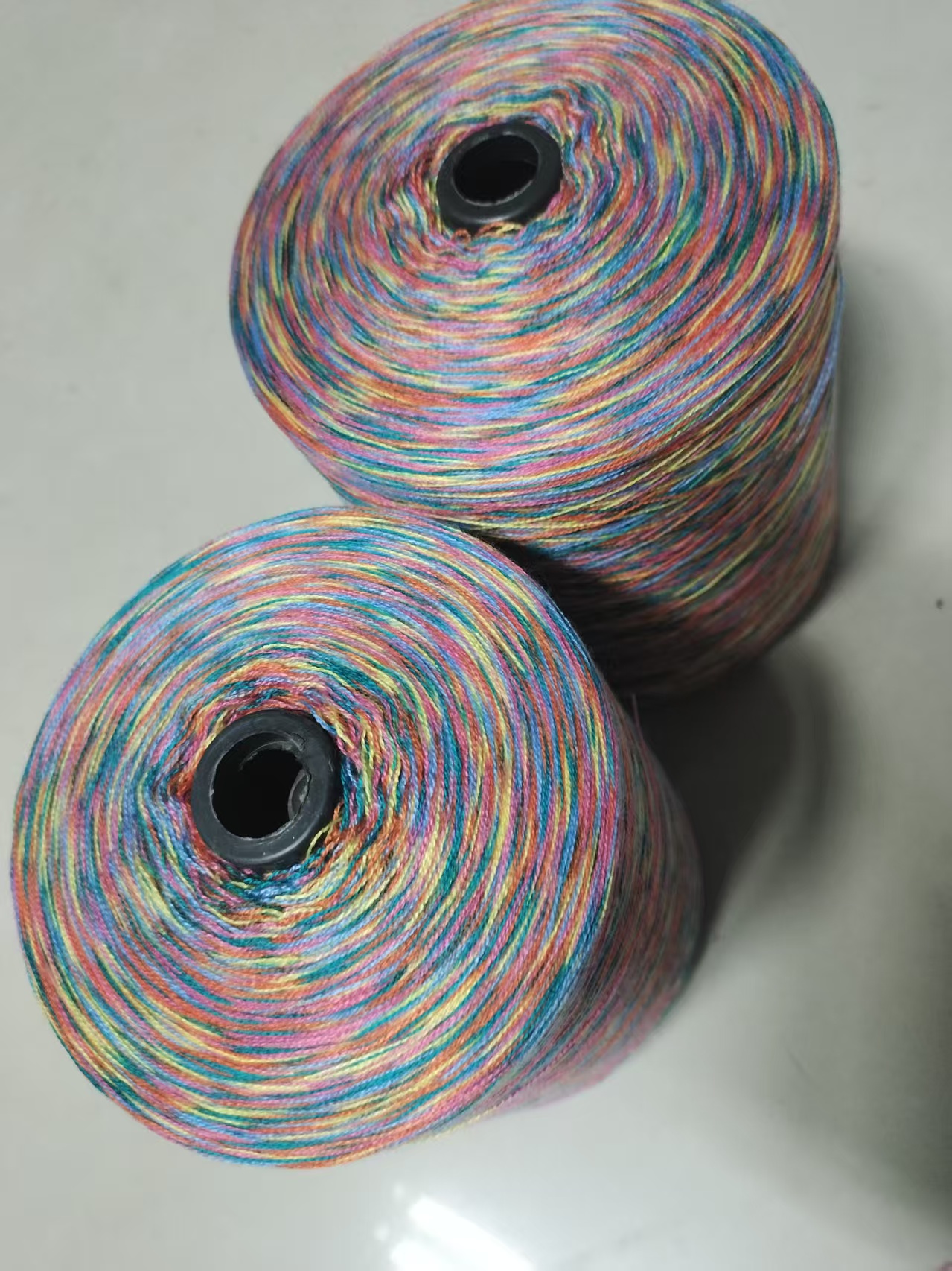 16支合股Q2536段染紗