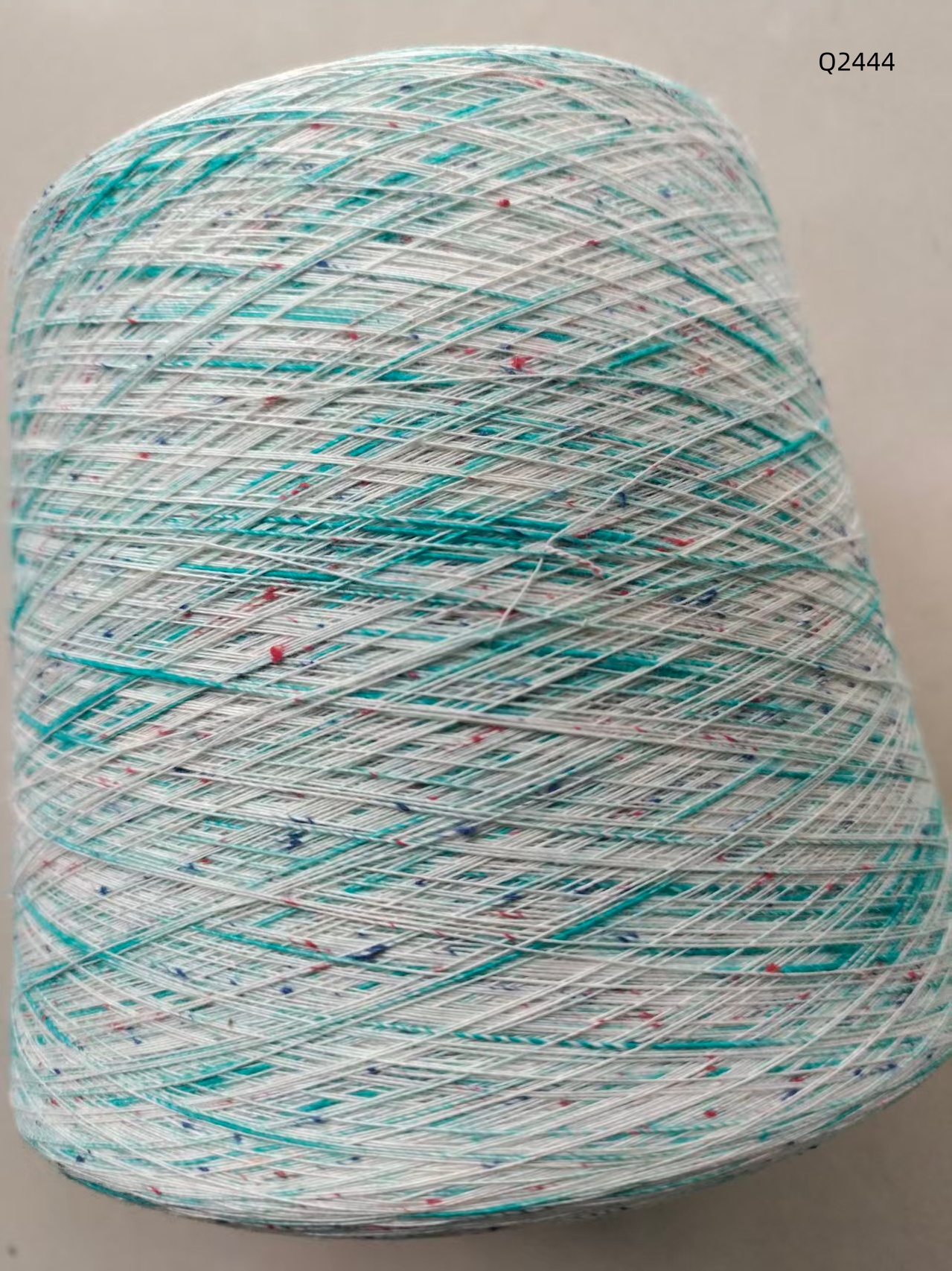 全棉10支棉點(diǎn)Q2444段彩紗